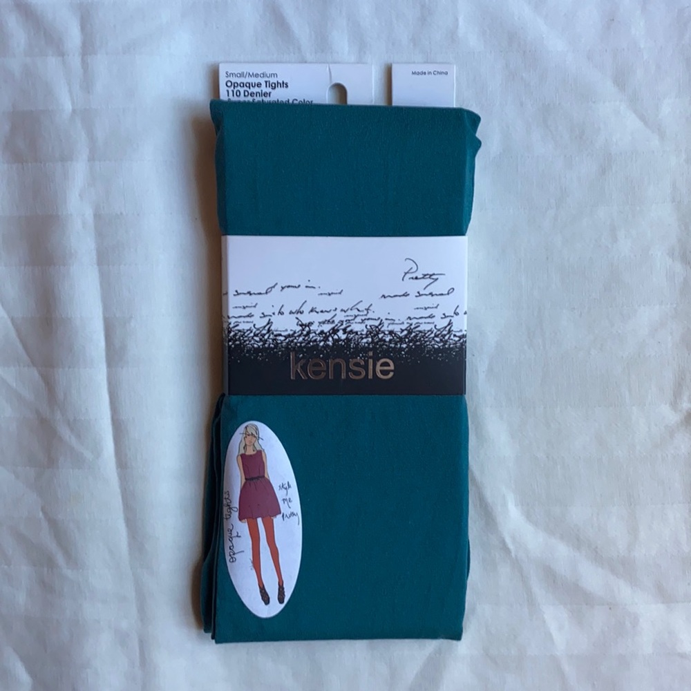 ❌ SOLD *NWT* Kensie Opaque Tights 110 Denier Size S/M